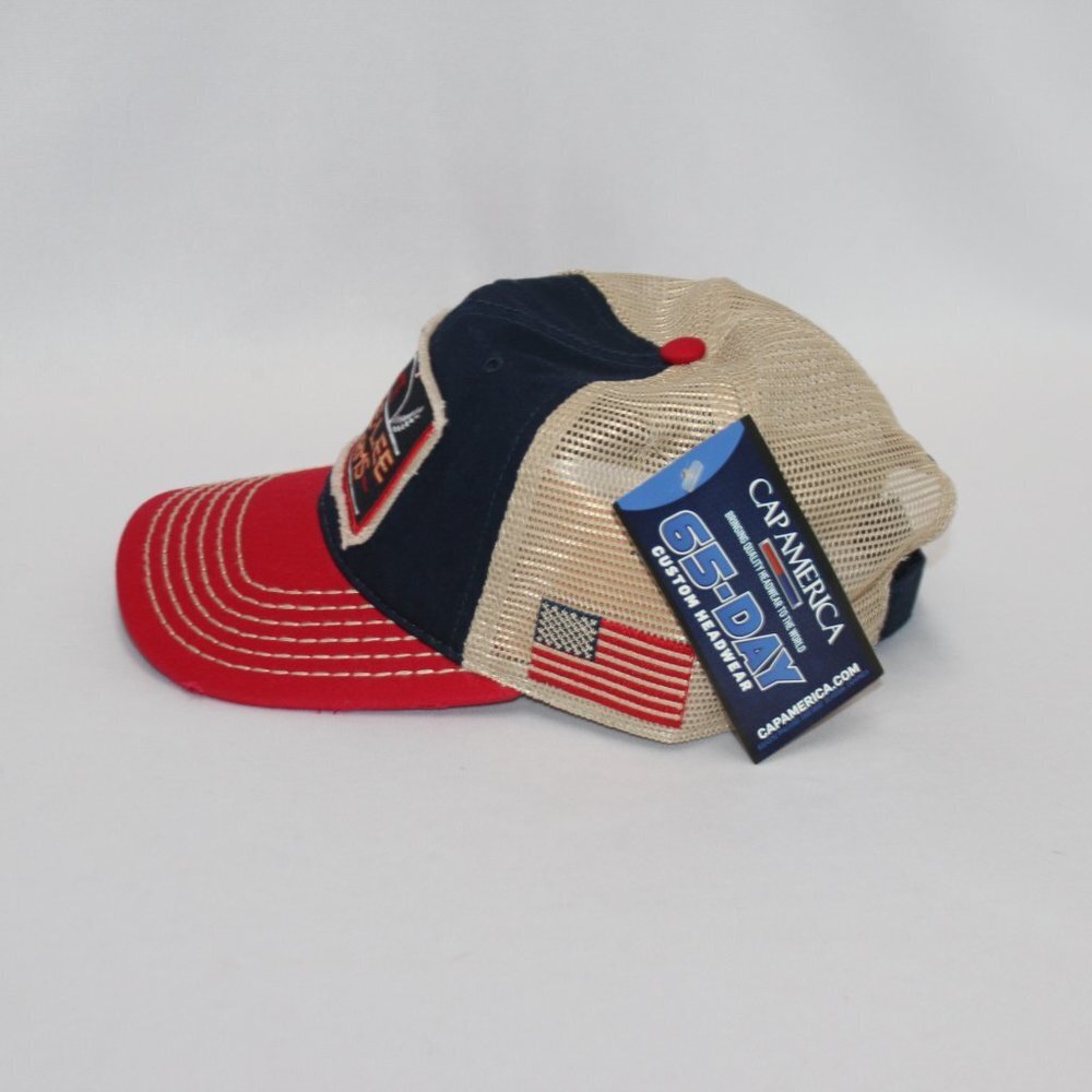 Bare-Lee Farms Patch Baseball Cap Hat Adjustable Strapback Mesh NWT - Picture 10 of 12